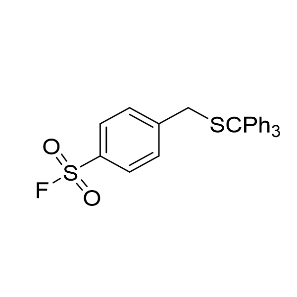 4-((tritylthio)methyl)benzenesulfonyl fluoride